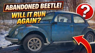 ABANDONED VW BEETLE… Will It Start After Years?!