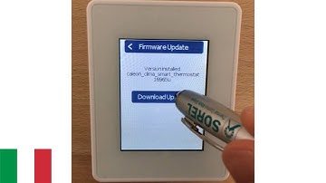 Come aggiornare il firmware via WiFi con °CALEON Smart