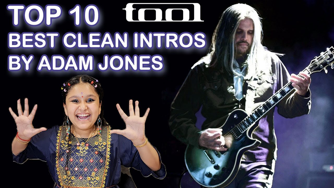 Top 10 Clean Intros By Adam Jones (TOOL)