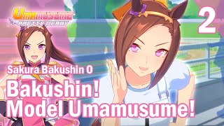 Umamusume Sakura Bakushin O Story Episode 2 - Bakushin! Model Umamusume! [4K]