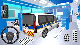 New Police Van Hyundai Staria - 3D Driving Class 2024 - best Android gameplay