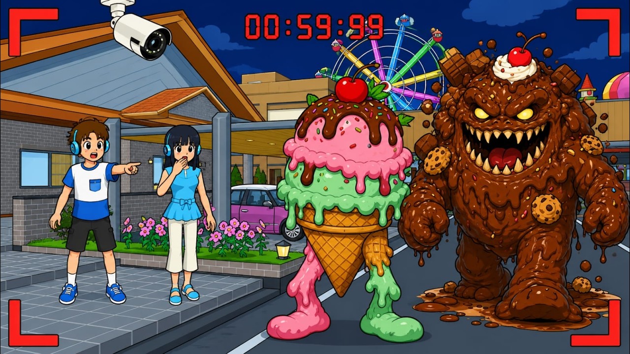 Yuta Mio Panics as CCTV Breaks, Chocolate Ice Cream Monsters