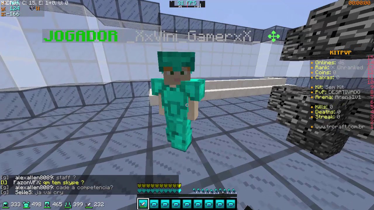 MINECRAFT: COMO TOMAR SOPA NO HG E SEMPRE GANHAR NO HG E KIT PVP