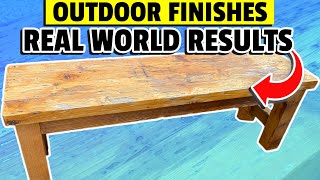 Outdoor Finishes | Real World Results