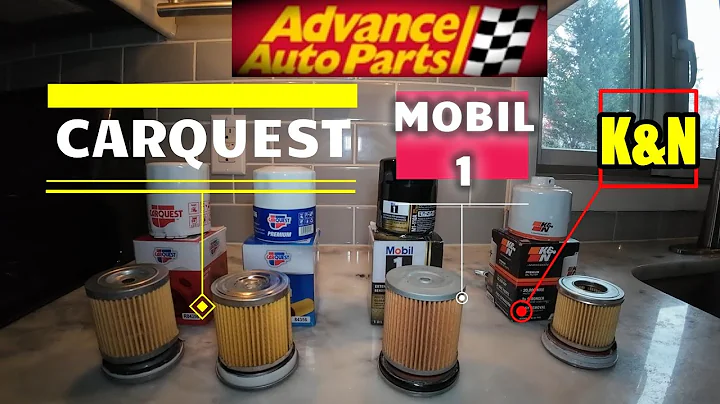 Choosing the Best Oil Filter at Advance Auto Parts | Carquest vs Mobil1 vs K&N