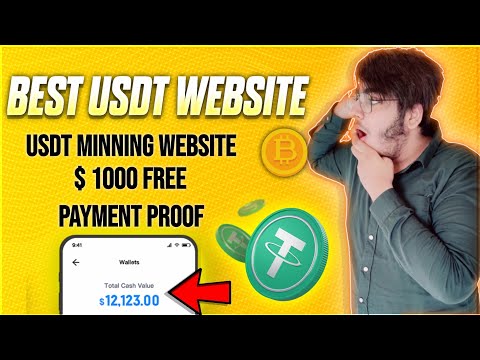 Best usdt Earning website of 2022 || New usdt mining website  || New Usdt Earning Site