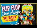Easy DIY Flip Flop Wreath: Perfect Summer Door Decor!