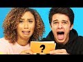 WOULD YOU RATHER ft. MyLifeasEva and Brent Rivera | Brent Vs Eva