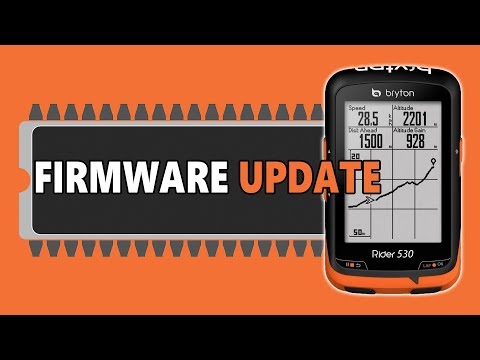 Firmware Update no Bryton 530 (330~310)