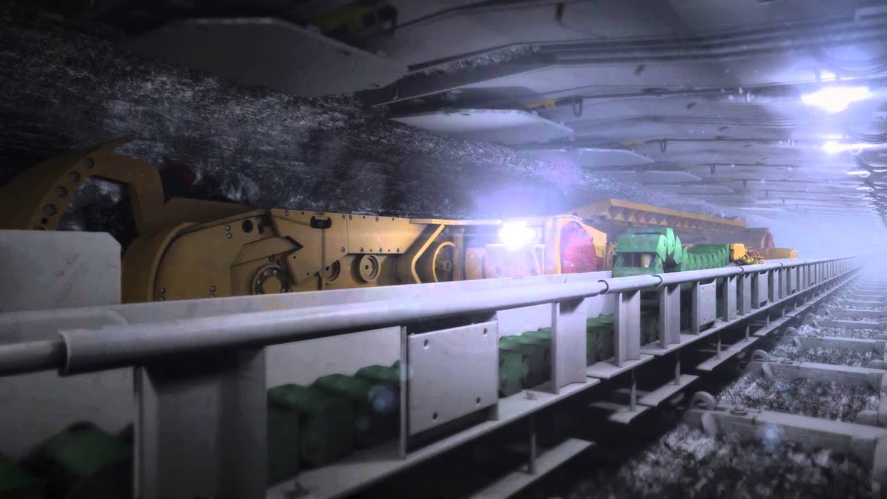 Automatyczny kompleks ścianowy - Kopex Group - animacja wykonana przez zespół i3Dz