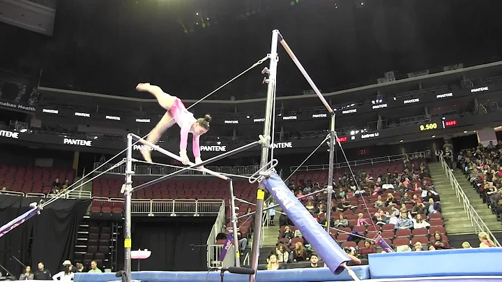 Brooklynn Bloxom  Uneven Bars  2016 Nastia Liukin ...