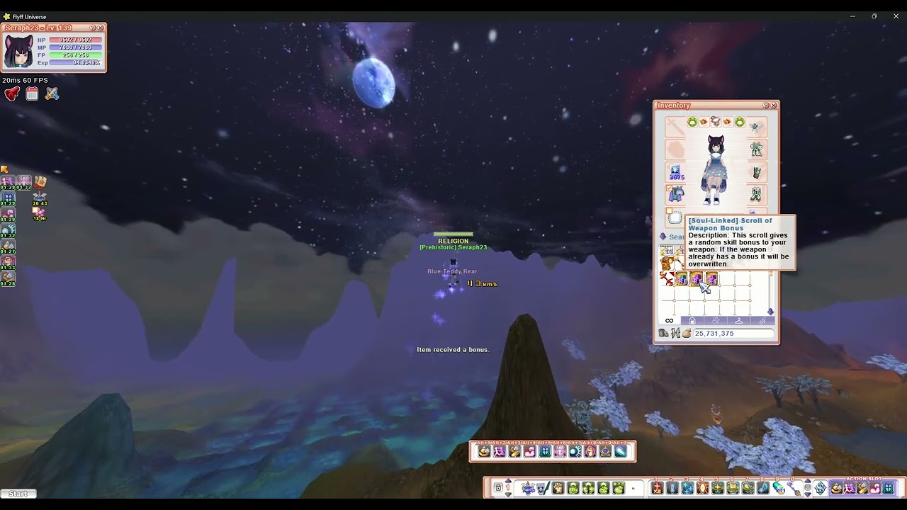 Flyff Universe - Weapon Bonus