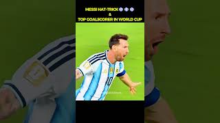 🔥🐐Messi's Historic Hat-Trick! ⚽⚽⚽🇦🇷_4K #football#worldcup #messi