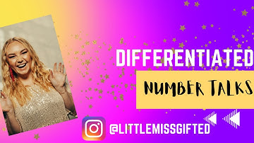 Differentiated Math: Number Talks