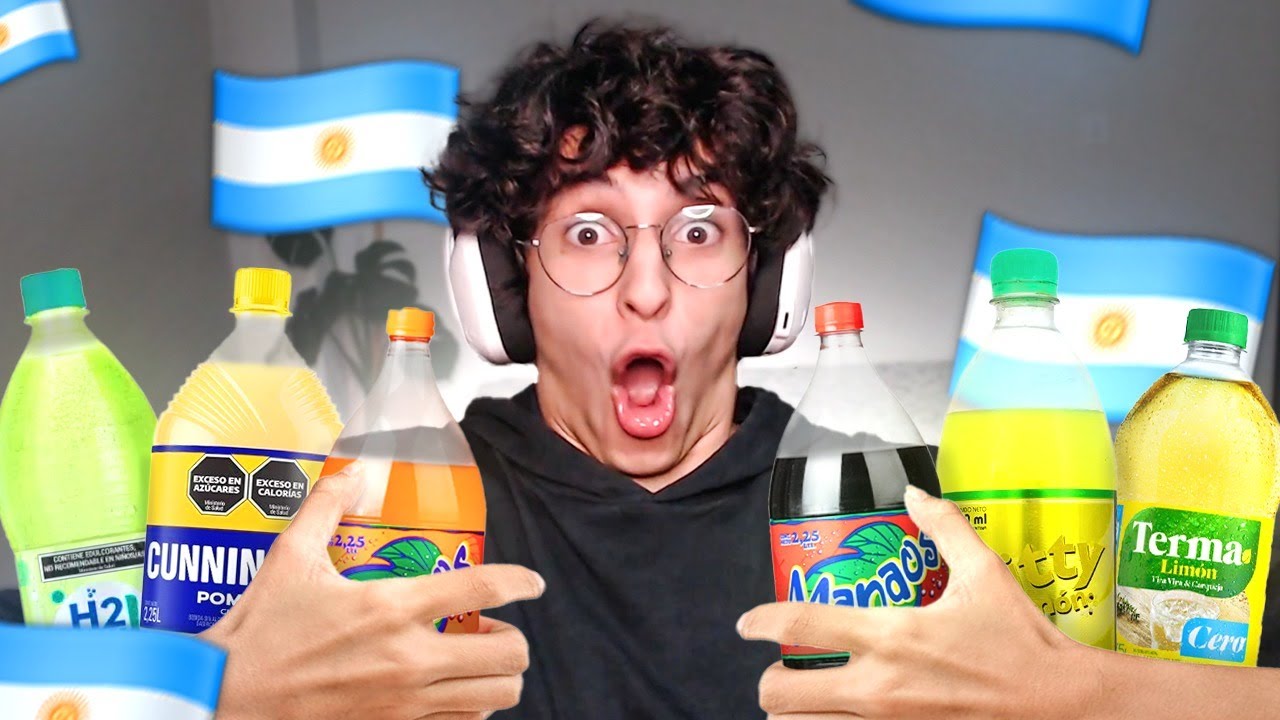 uruguayo prueba bebidas argentina por primera vez