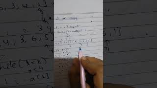 Reverse of an array #dsa #array #problem #beginner #to #advance #journey