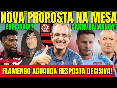 NEW OFFER ON THE TABLE! FLAMENGO AWAITS DECISIVE RESPONSE! JARDIM PLAYS HIS ACE! PRE-MATCH! E+