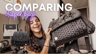 Comparing two famous diaper bags | Happ brand + Petunia | Why I REGRET buying one of them