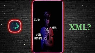Introduce Myself  Presets  Alight Motion Presets Xml  xmlam editors wb alightmotion viral
