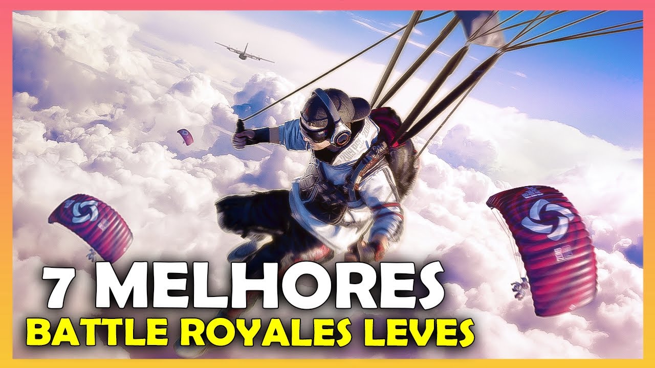 TOP 7 Jogos BATTLE ROYALE Leves PARA Android, JOGOS Battle Royale PARA Android FRACO(Amaruky