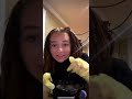 Danielle Cohn Dyes Her Hair On TikTok Live