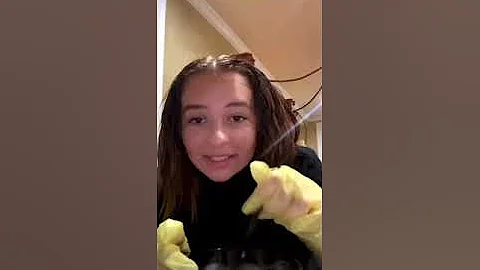 Danielle Cohn Dyes Her Hair On TikTok Live