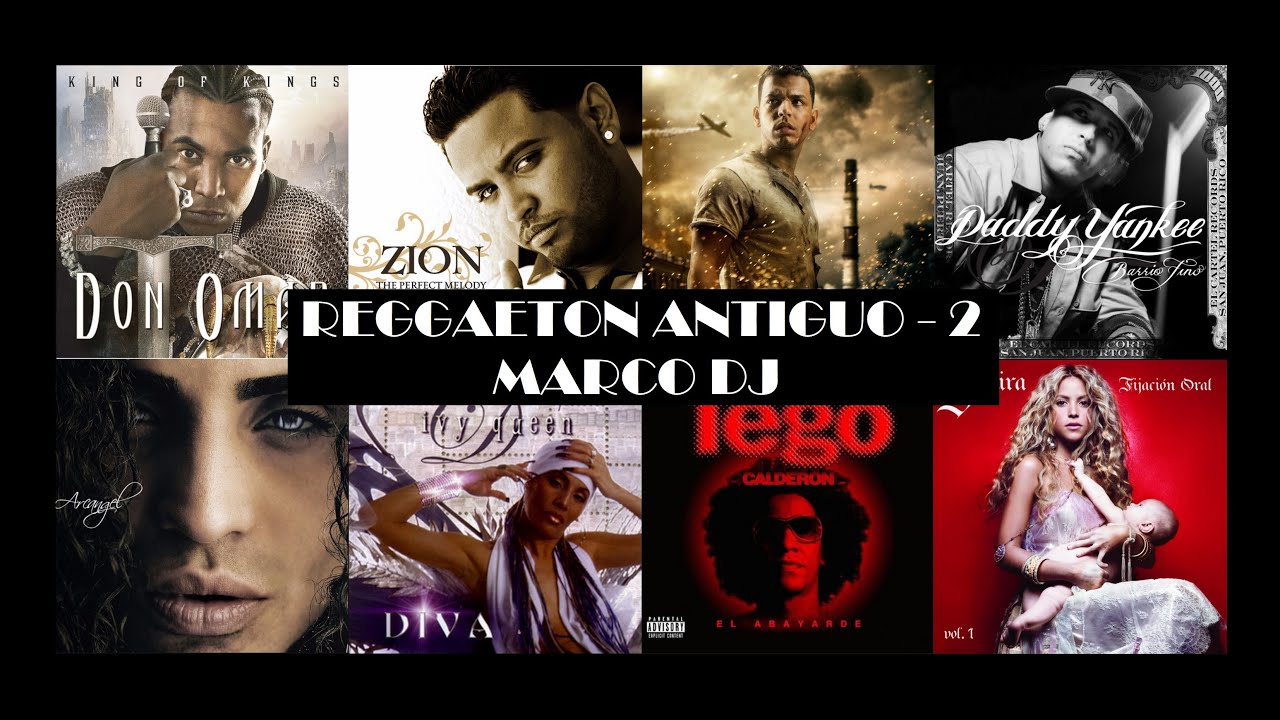 MIX REGGAETON ANTIGUO 2 (Tego Calderon, Ivy Queen, Don Omar, Arcangel