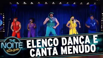 Elenco canta e interpreta Menudo | The Noite (14/03/17)