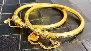 Hand Made Gold Bangles | Indian Jewelry Design | Gold Bangles |4K Video