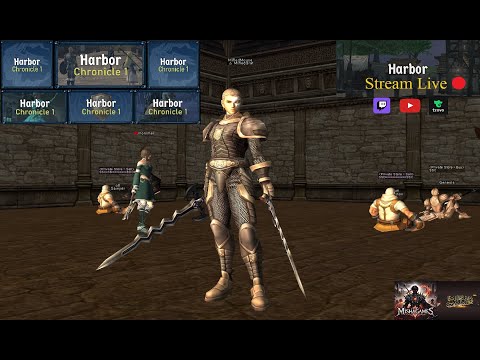 ASMR🏰 |Stream🔴|🎮⚔Harbor c1 x1⚔ 🎮 | Lineage II Chronicle 1