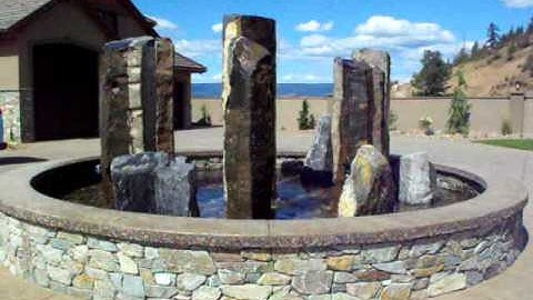 Basalt Water Feature