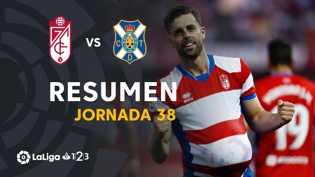 resumen-de-granada-cf-vs-cd-tenerife-2-1-youtube