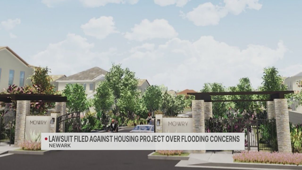 Lawsuit filed against Newark housing project over flooding concerns