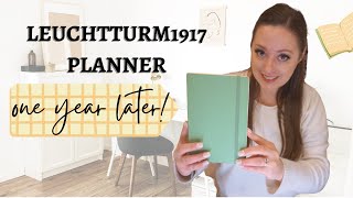 Leuchtturm1917 Planner Review One Year Later