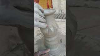 Pottery with clay 🌸#shorts #video #viral #trending #pottery #clay #art #like #love #music #india