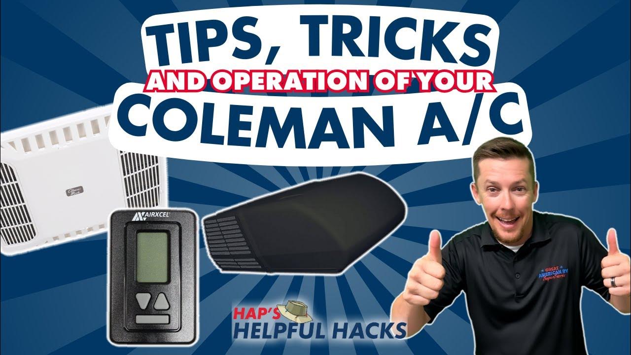 Coleman (Airxcel) RV Air Conditioner Operation and Maintenance - YouTube