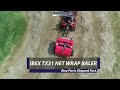 TX31 Mini Round Baler with Net Wrap | Haying independence | Ibex Equipment