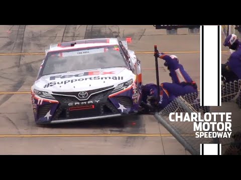 Hamlin has issues before green flag in the Coca-Cola 600