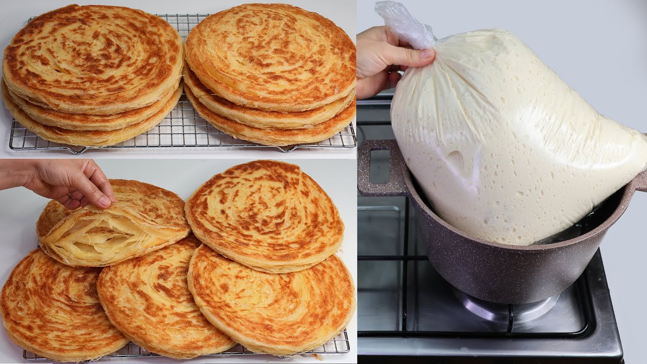 هذا هو سر الملوي المورق! حضريه بالطنجرة في أقل من 10 دقائق بخليط عجيب بدون زبدة مقرمش أحسن من الزنقة