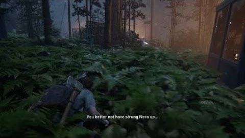 The Last of Us™ Part II - Scars first encounter, hard to whistle with a Knife in your throat