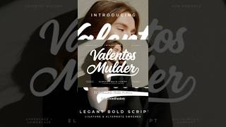 Valentos Mulder - Sophisticated Bold Script