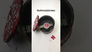 spidyy crafted box ❤️🎁 #art #craft #box #artandcraft #spiderman #spider #red #crafts #fyp
