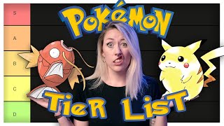 Den OFFICIELLE tier list over alle Gen 1 Pokémons