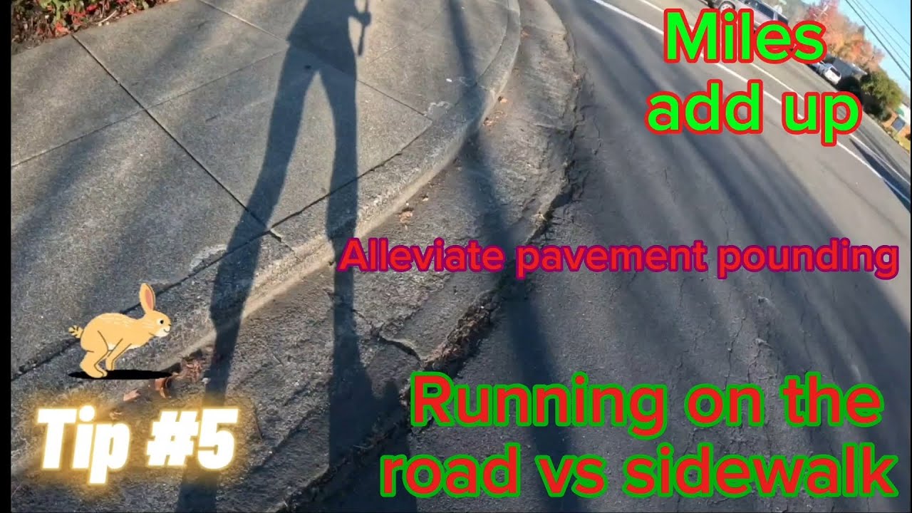 Running Tip #5: Concrete vs. Asphalt