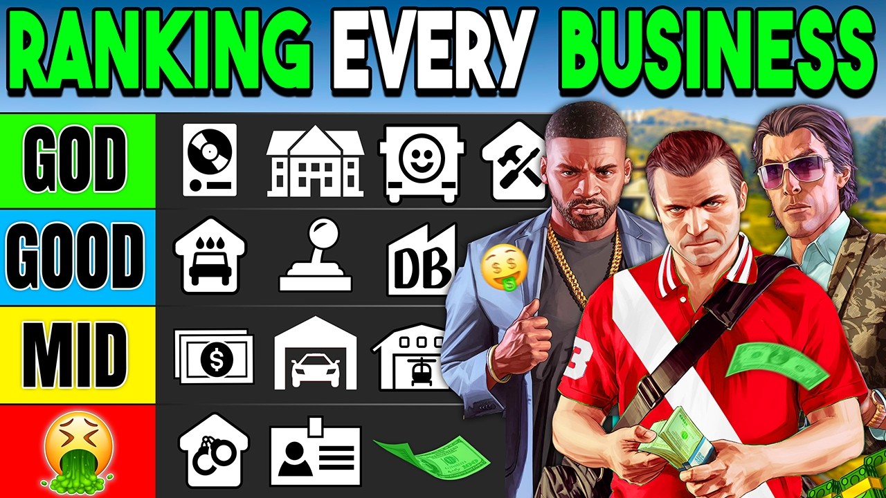 RANKING EVERY BUSINESS From WORST To BEST in GTA Online