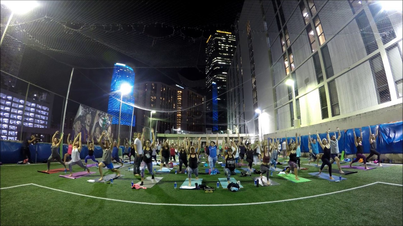 Yoga Goals at Soccer Rooftop Miami YouTube