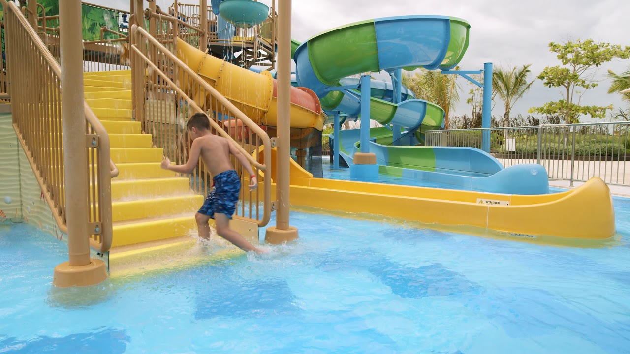SPLASH ISLAND at Lopesan’s Costa Bavaro Resort, Punta Cana, Dominican
