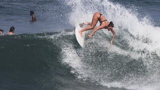 Giada Rips Into The Rivermouth – Canggu by Surfers of Bali 15,819 views 7 days ago 3 minutes, 14 seconds