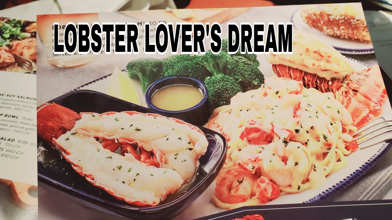 Lobster Lover's Dream Plate Red Lobster lobsters shorts YouTube