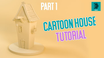 Cartoon House tutorial en 3D max / Parte 1/2